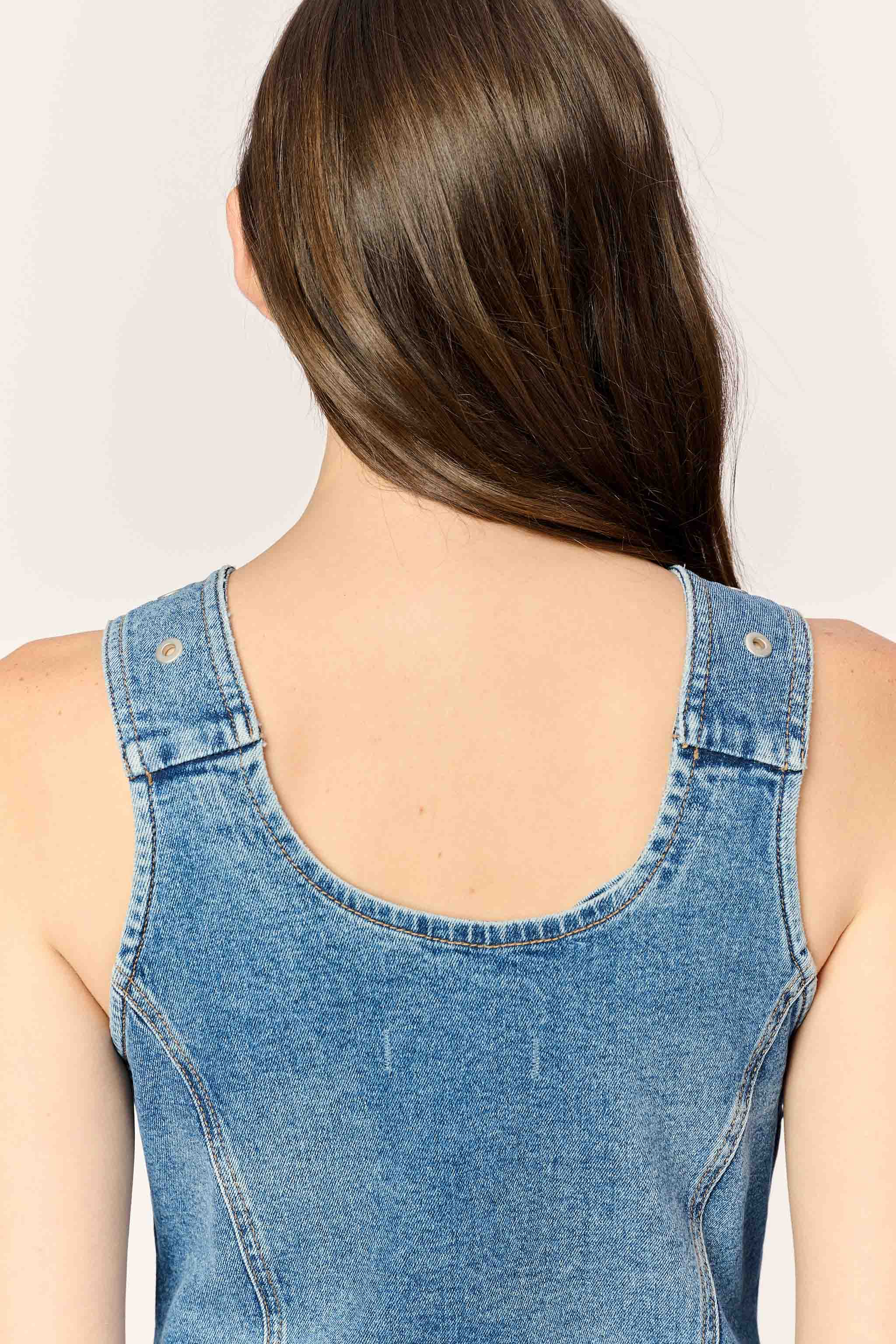 JNB - DENIM VEST | ROCKAWAY